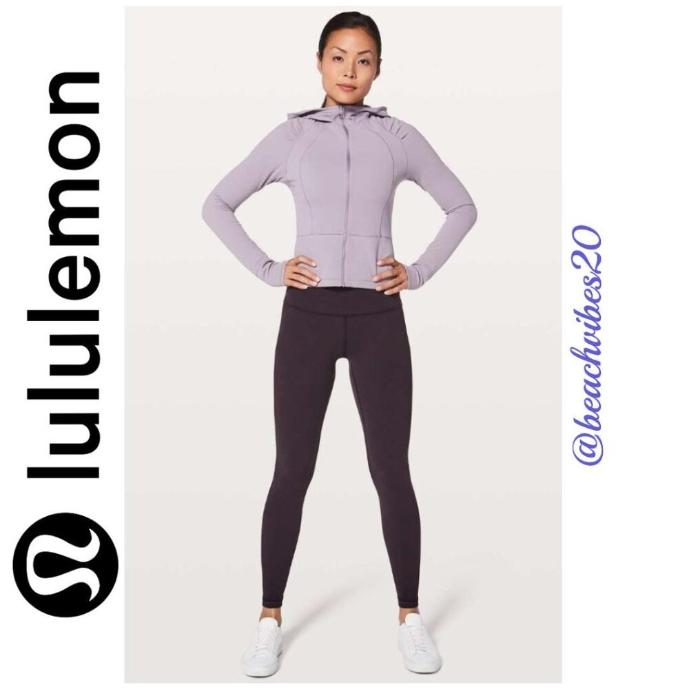 LULULEMON ATHLETICA Move With Ease Jacket Dusty Dawn 10 EUC LL-106